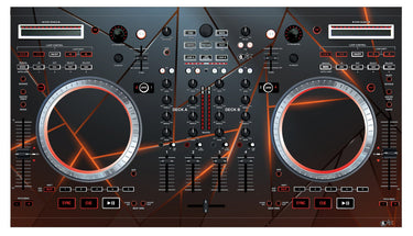 Numark NS 6 Skin Rifter Orange